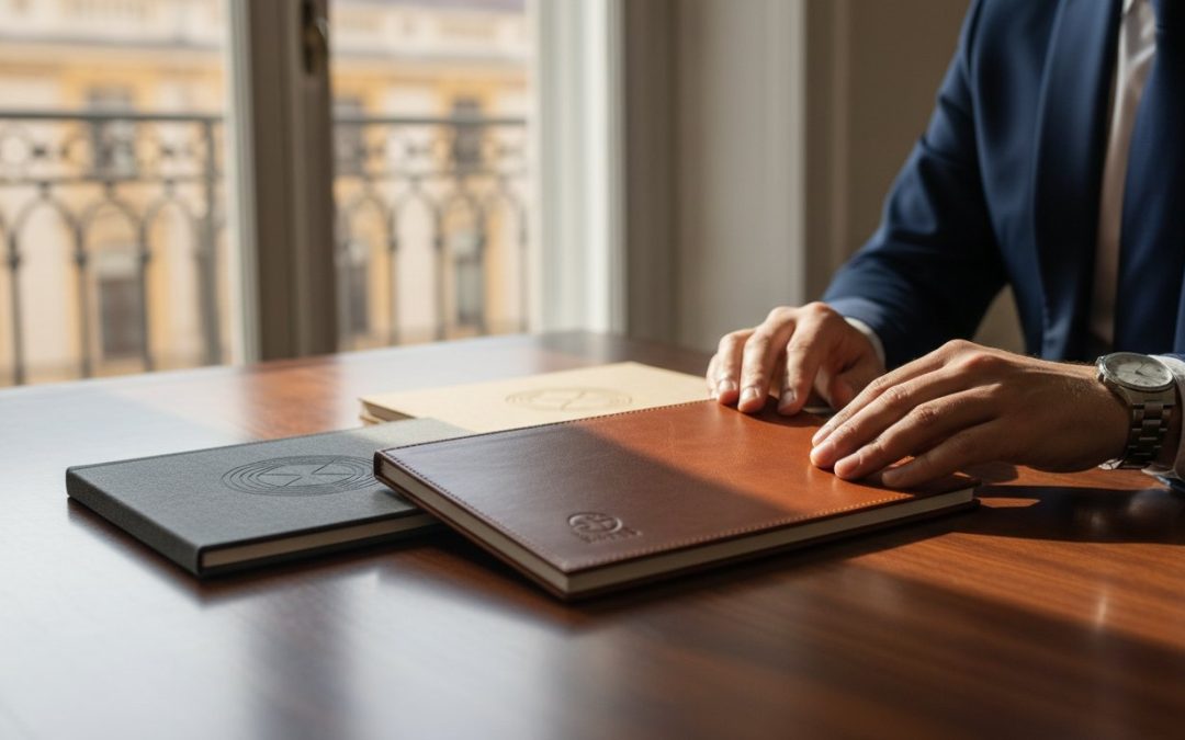 A tökéletes jegyzetfüzet kiválasztása: Útmutató céges arculattervezéshez 2026-ban