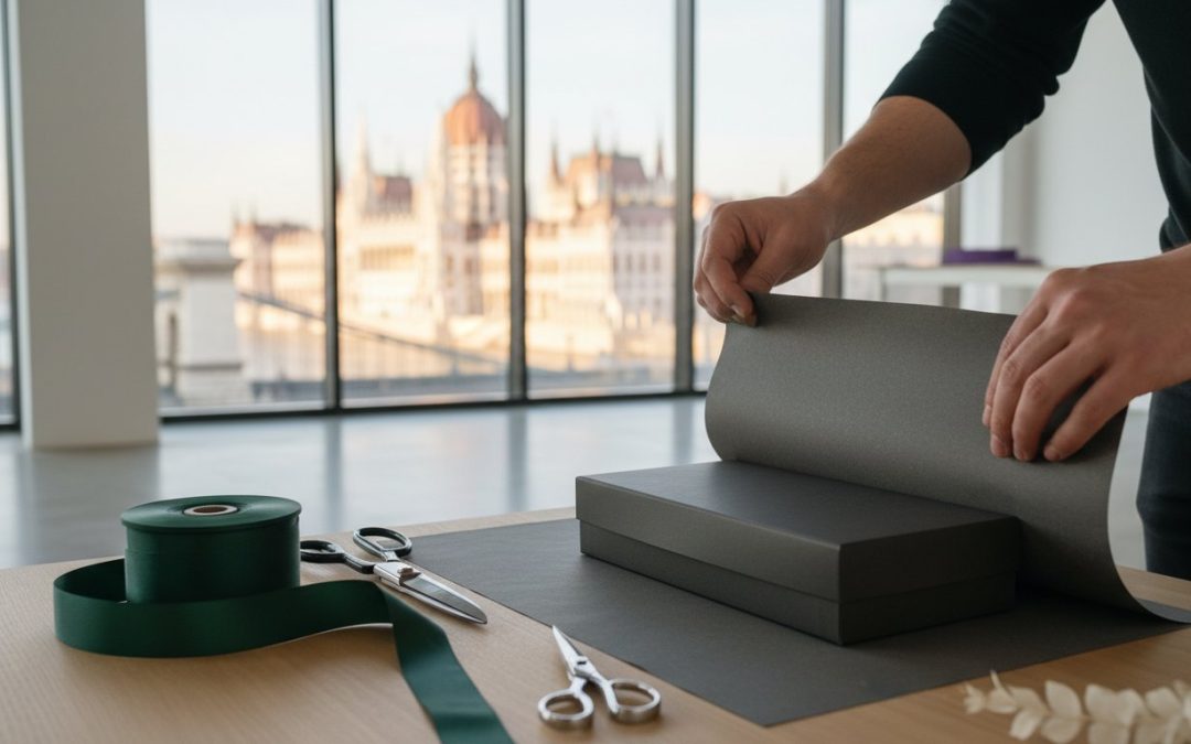 Ajándék csomagolás mesterfokon: Útmutató a professzionális üzleti megjelenéshez 2026-ban