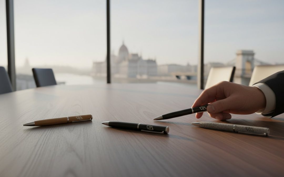 Egyedi feliratos toll: A leghatékonyabb reklámajándék stratégiája 2026-ban