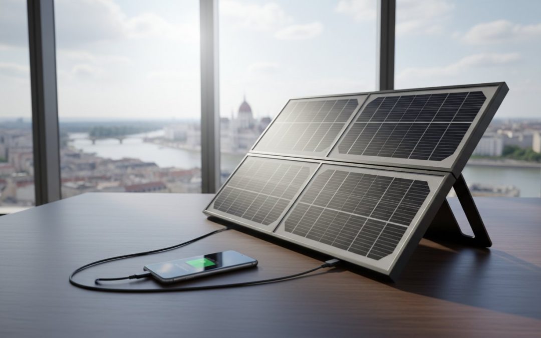 Hordozható napelem: A jövőálló prémium reklámajándék 2026-ban