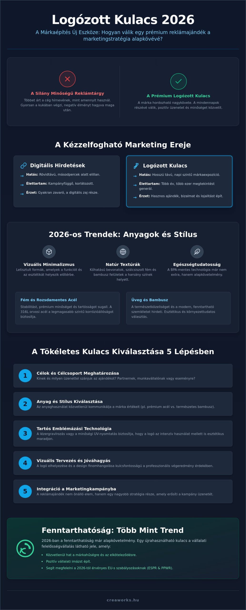Logózott kulacs 2026: A fenntartható márkaépítés stratégiai eszköze