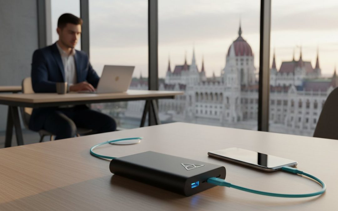 Logózott powerbank: A leghasznosabb tech reklámajándék 2026-ban