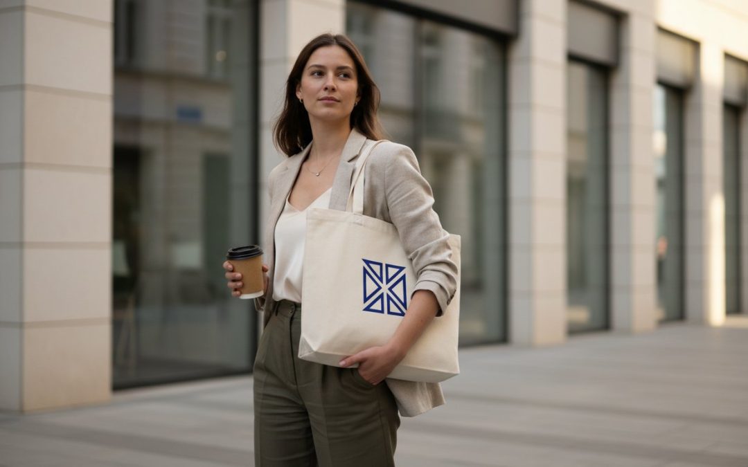 Logózott vászontáska: A fenntartható marketing mozgó óriásplakátja 2026-ban