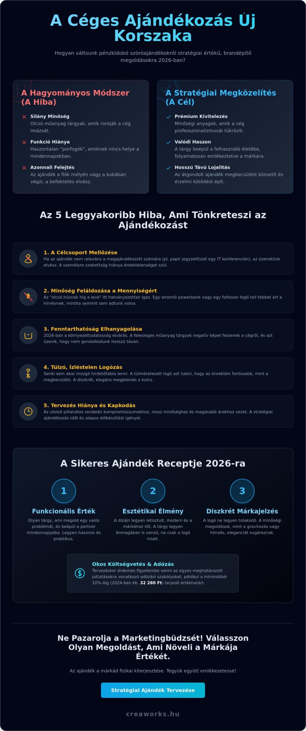 A leggyakoribb hibák céges ajándék választásakor: Így ne pazarold a marketingbüdzsét 2026-ban