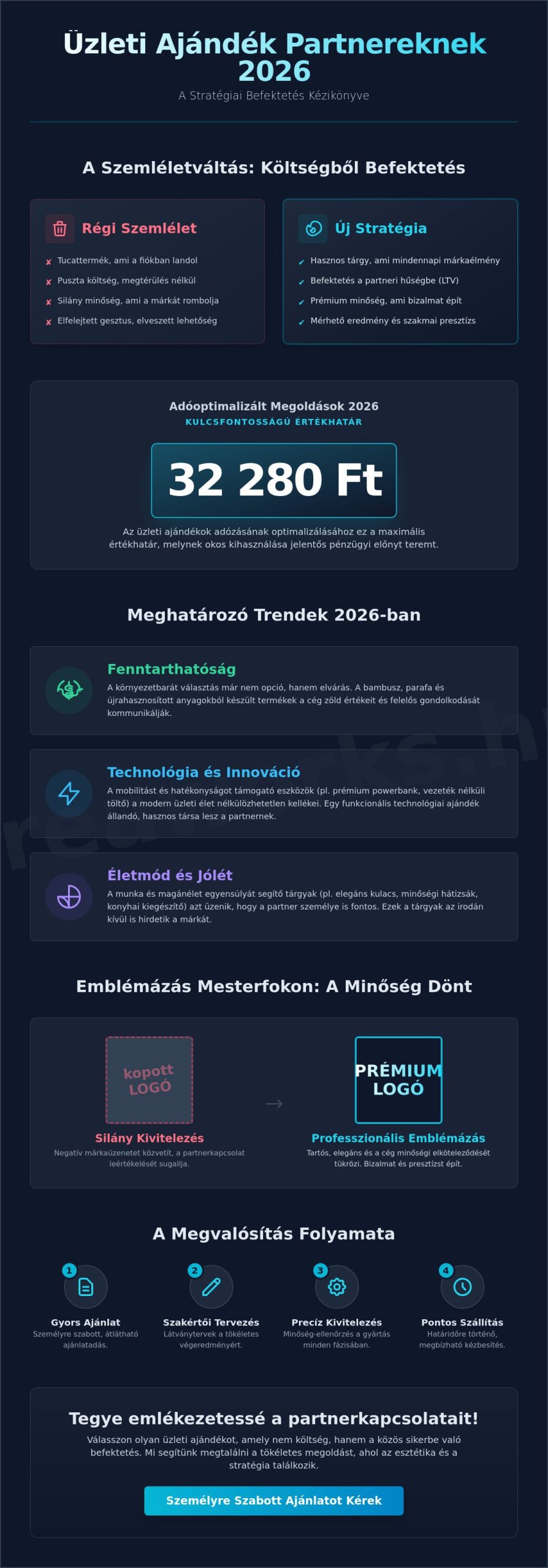 Üzleti ajándék partnereknek 2026: Stratégiai útmutató az eredményes kapcsolatépítéshez