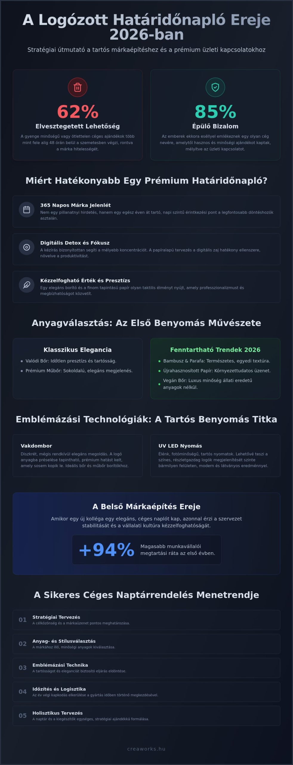 Logózott határidőnapló 2026: A hatékony B2B márképítés offline eszköze