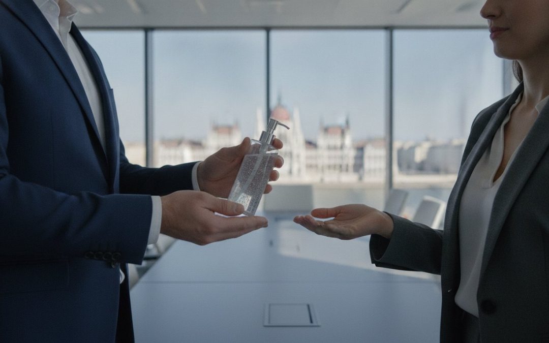 Logózott kézfertőtlenítő: A gondoskodó marketing és higiénia útmutatója 2026