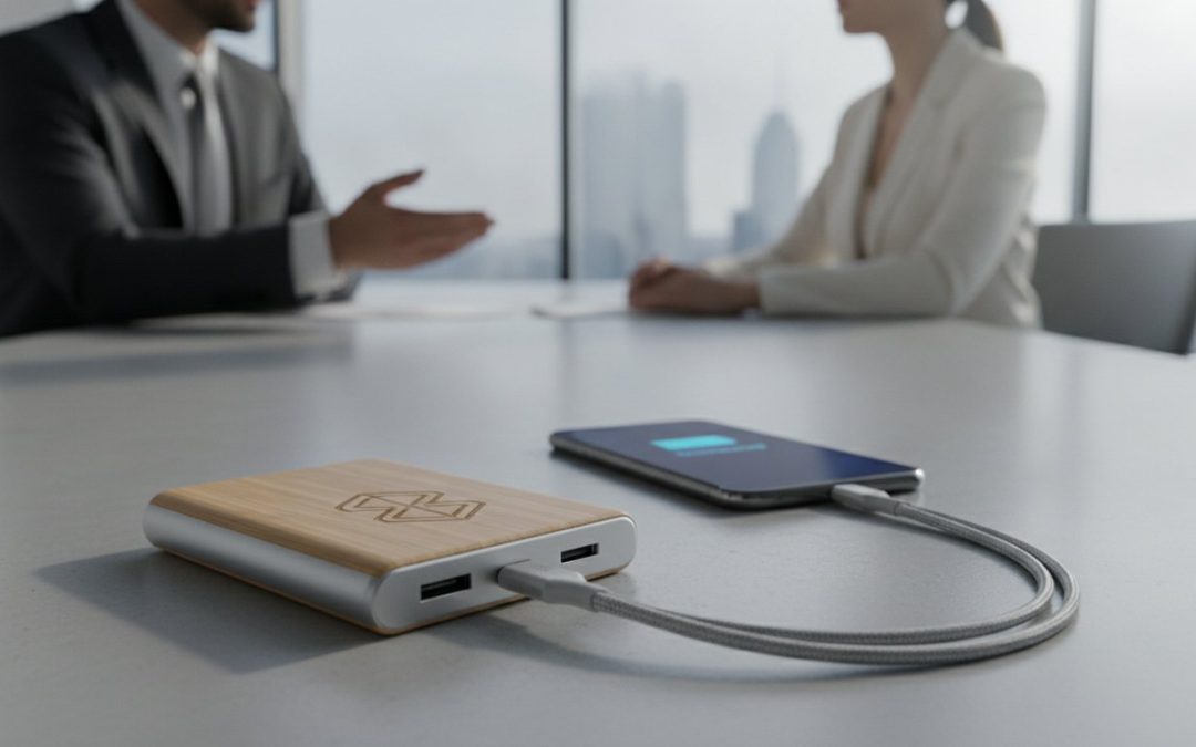 Logózott power bank 2026: A modern üzleti ajándékozás energiaforrása