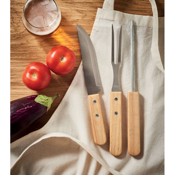 TOOLDERA Rozsdament. acél grilleszközök - Image 6