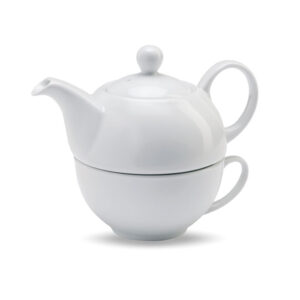 TEA TIME Teáskanna csészével, 400 ml