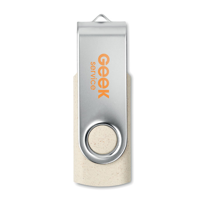 TECHMATE+ Búzaszalma/PP USB 16 GB - Image 4