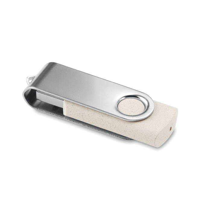 TECHMATE+ Búzaszalma/PP USB 16 GB - Image 3